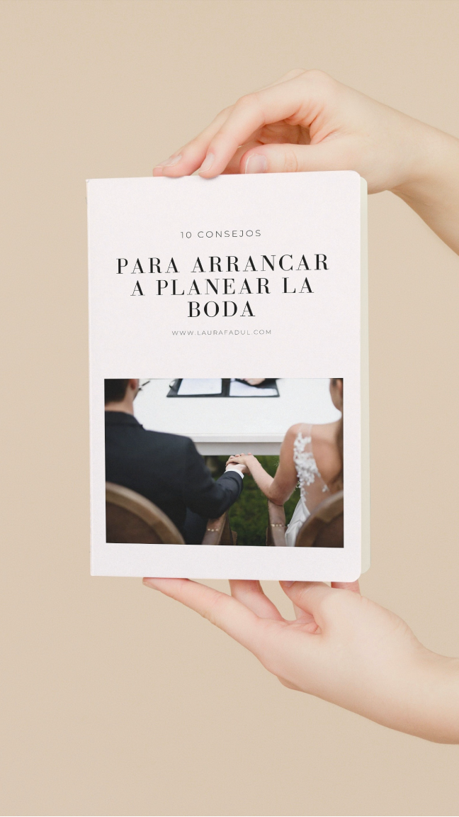 eBook - 10 consejos para organizar tu boda